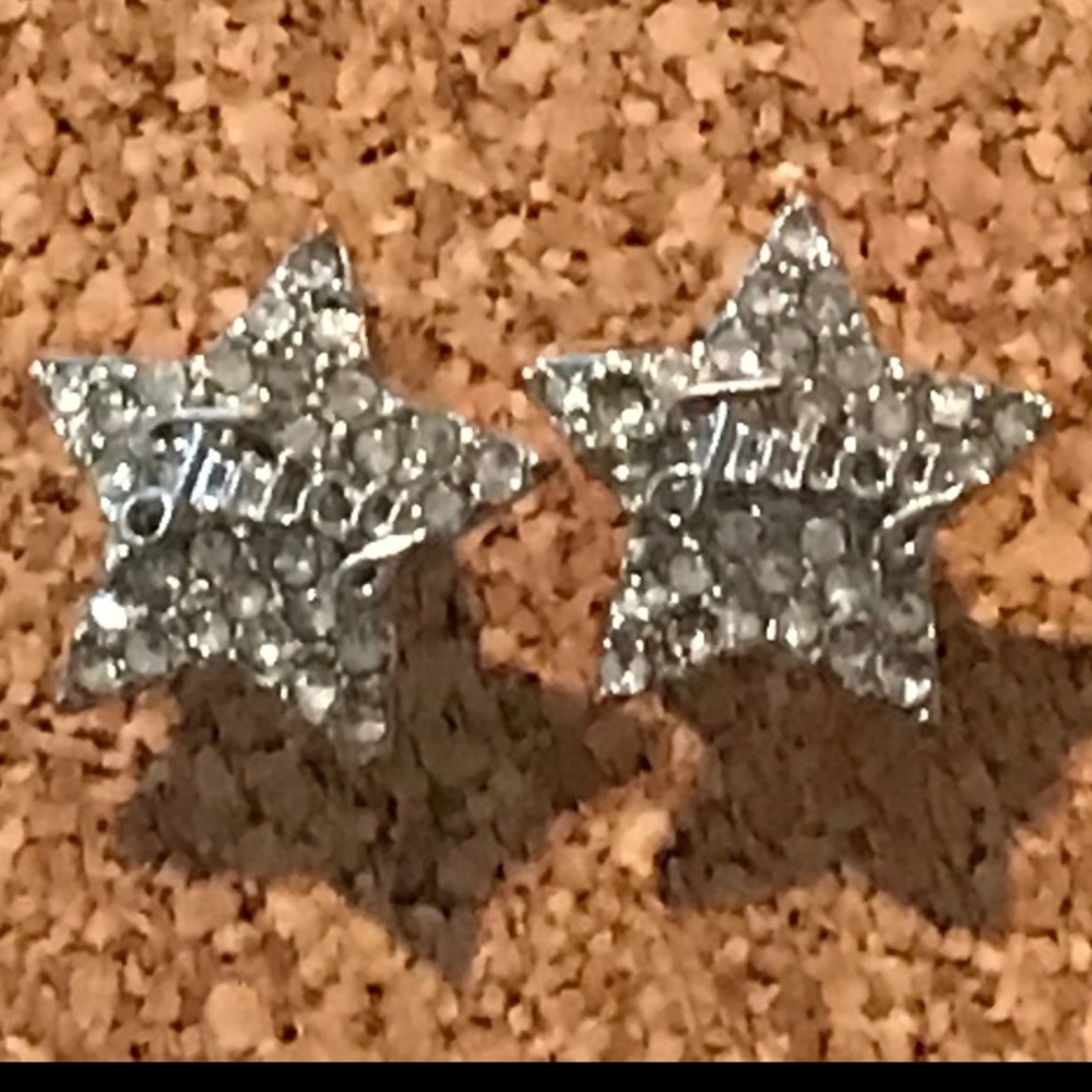 Juicy Couture Vintage  Silver Star Earrings